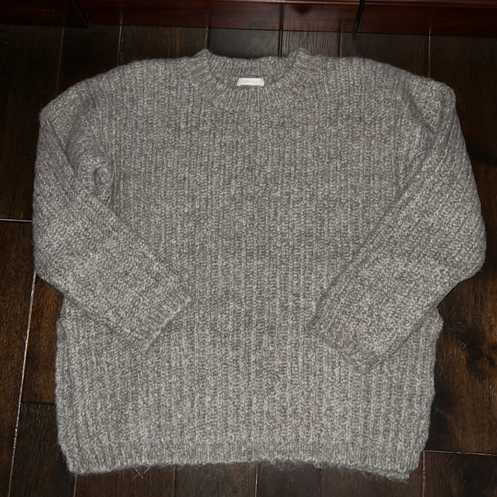 See By Chloe - Grey Crew Neck Sweater - Size xs